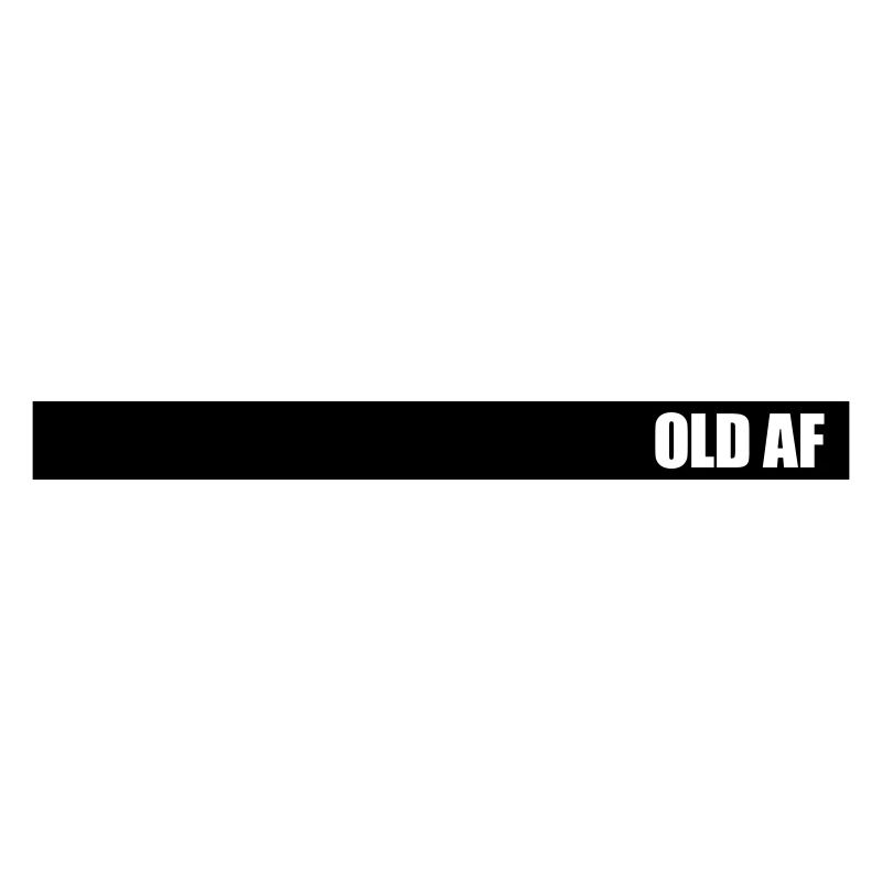 old AF Text Logo