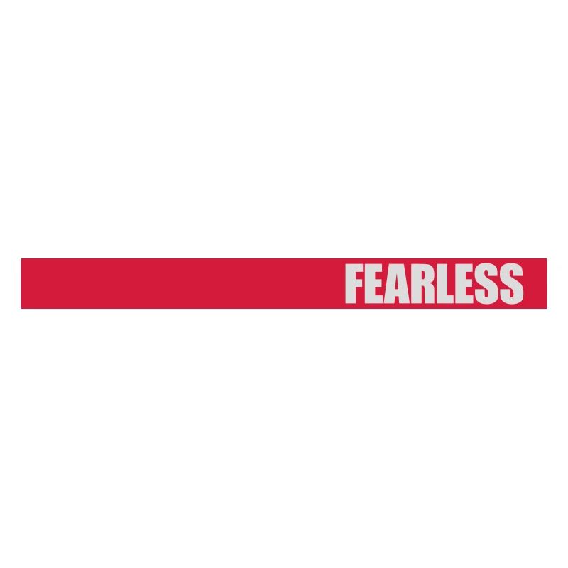 fearless Text Zitat Design