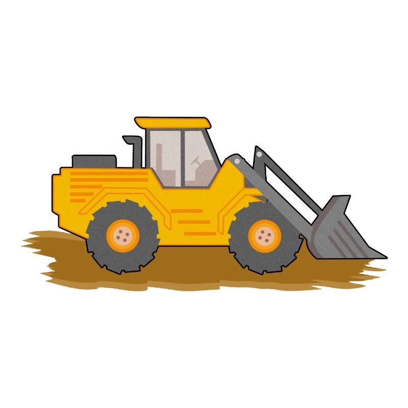 Excavatrice Chantier de construction Ouvrier de construction Construction Terre I Cadeau
