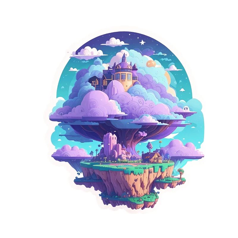 Sky-High Whimsy: Floating Islands