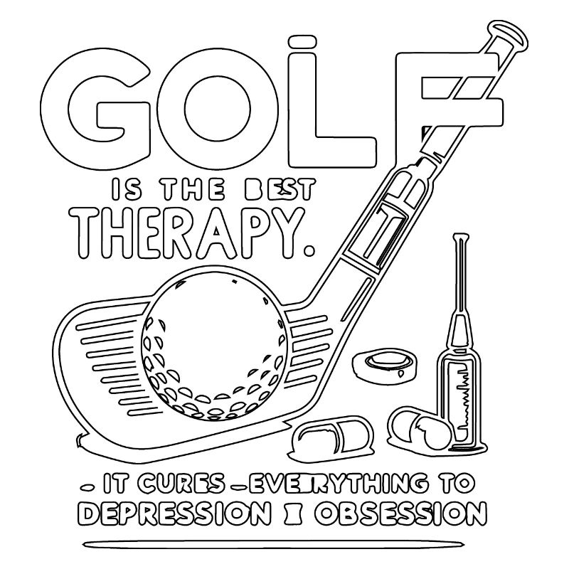 Golf Therapy Comic