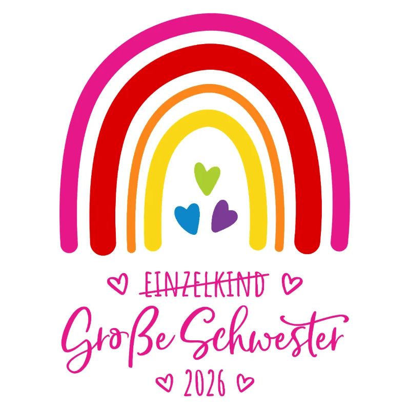Große Schwester 2026 Regenbogen