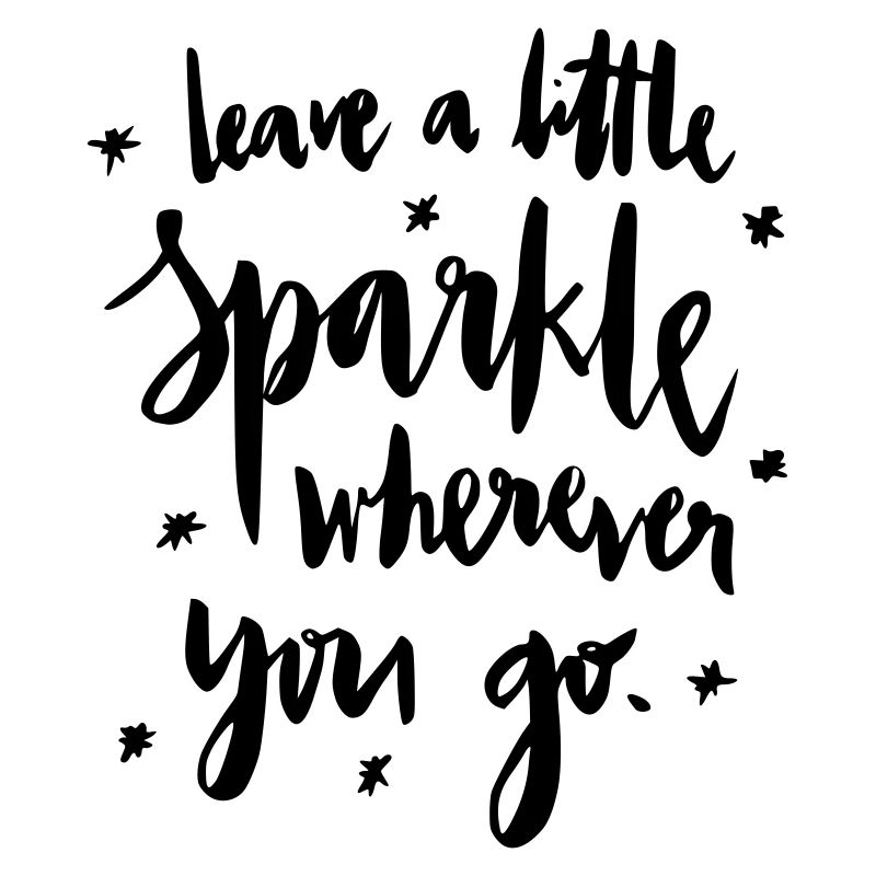 Leave a lil Sparkle: D
