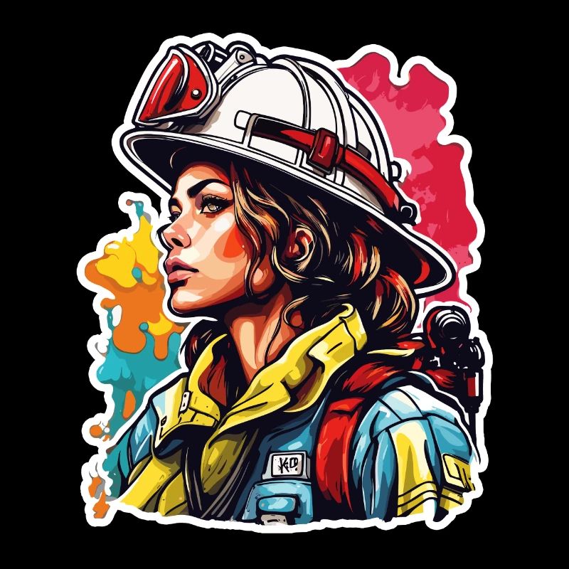 Firefighter / Fire / Fire / Extinguish / Heroine