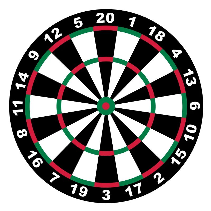 Cible de fléchettes