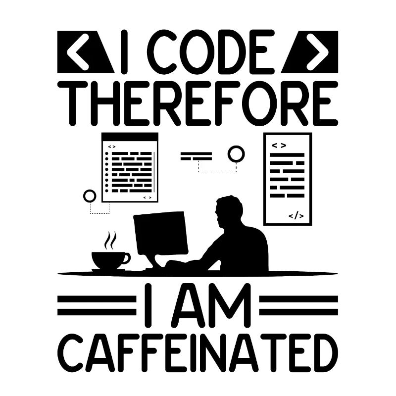 Café Codage Programmeur Codeur Développeur Nerd Coff