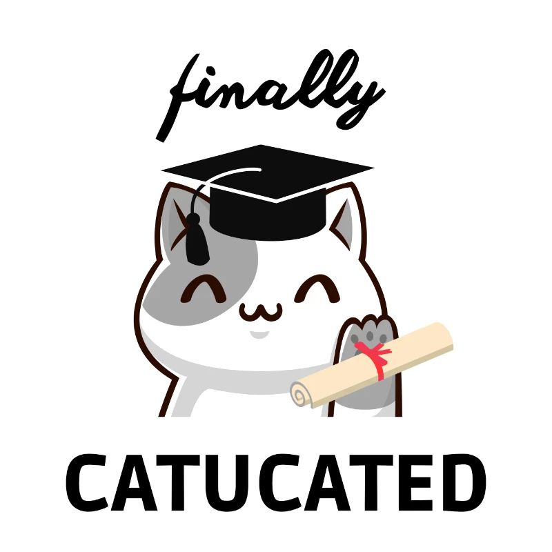 Finally Catucated - Abschluss Uni Studium Schule