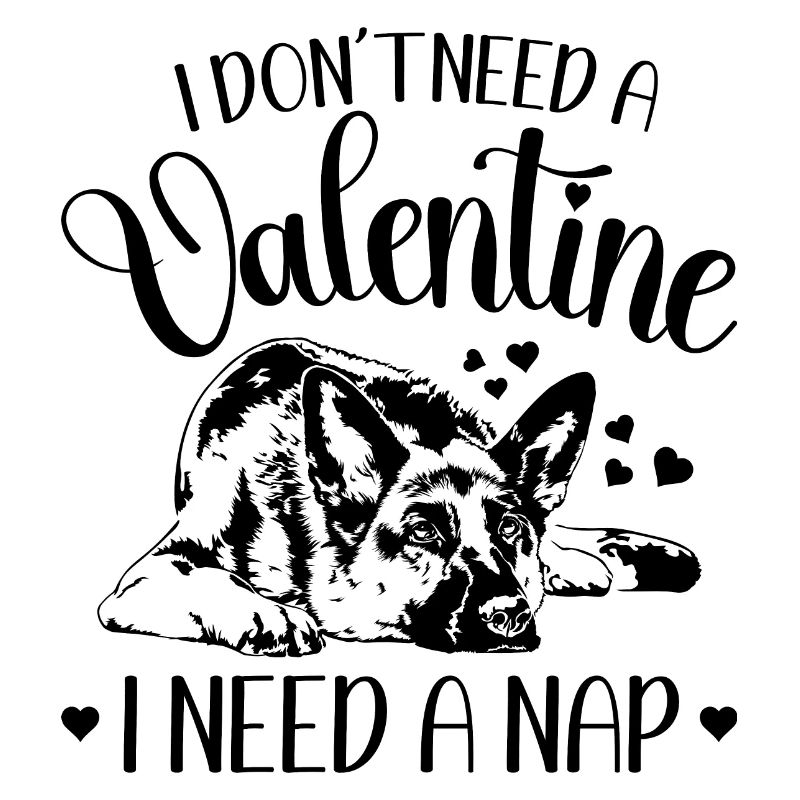 Deutscher Schäferhund Valentinstag Hunde Wilsigns