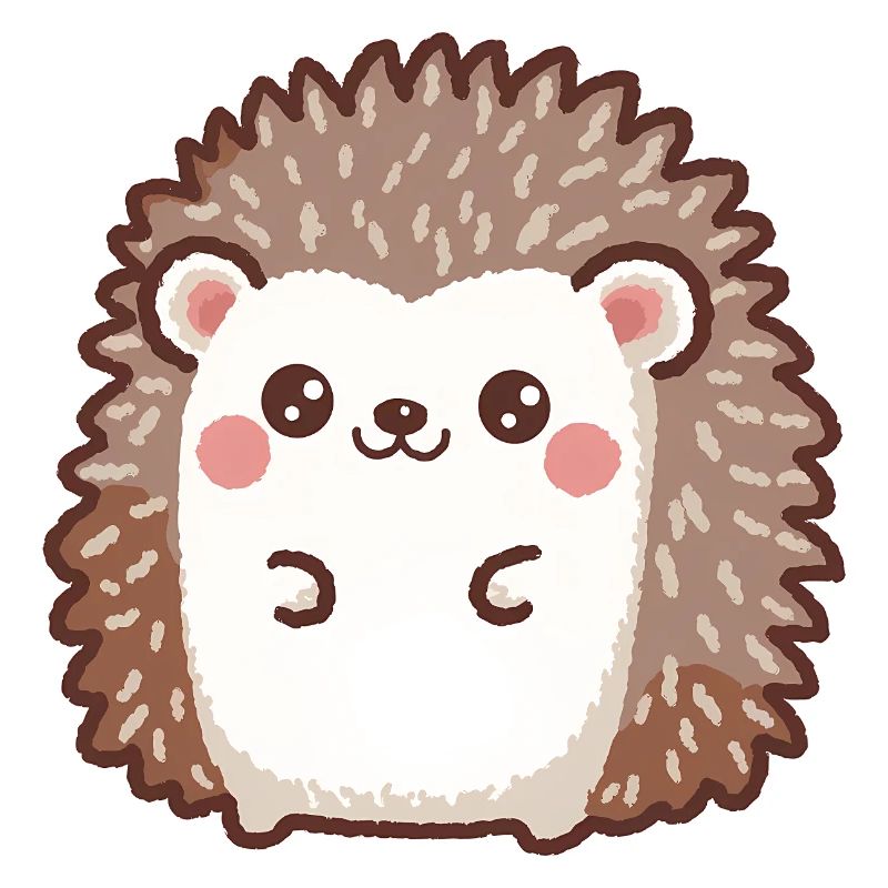 Hérisson mignon