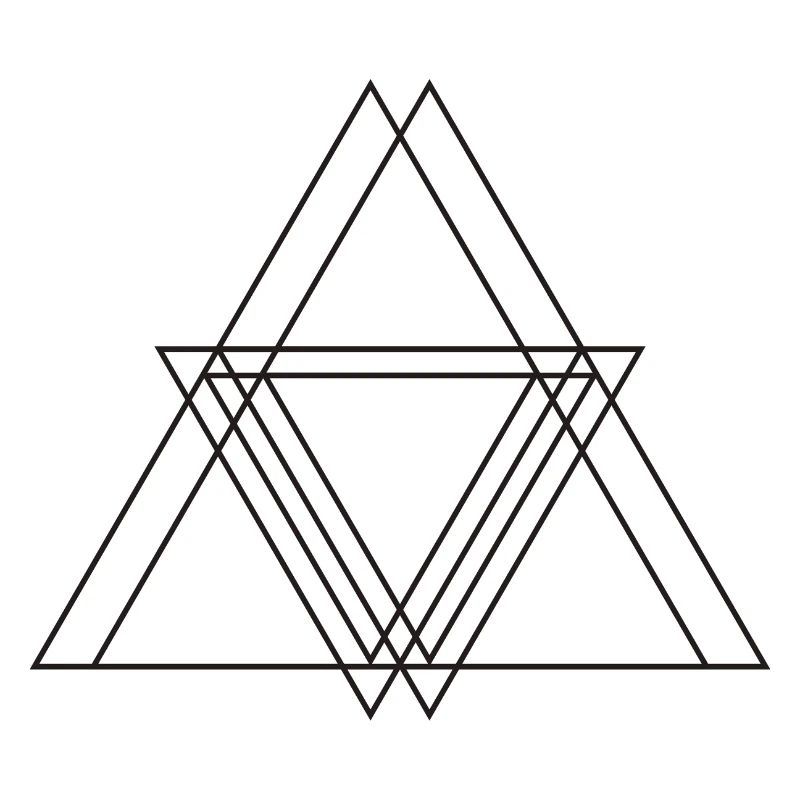 Formes triangle cadeau