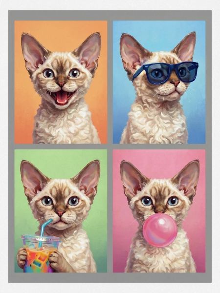 Katzen Devon Rex Katze