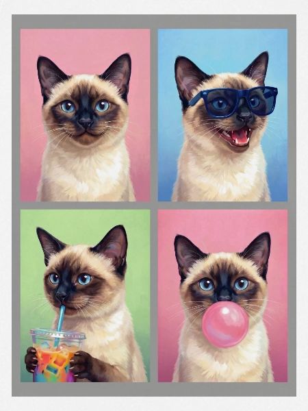 Katzen Siam Katze