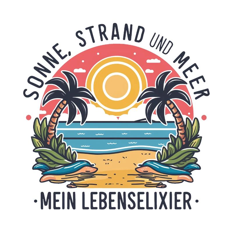 Le soleil, la plage et la mer - mon élixir de vie