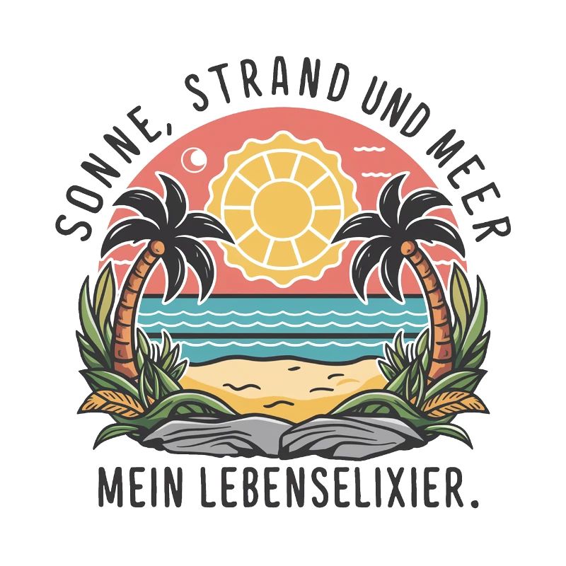 Le soleil, la plage et la mer - mon élixir de vie