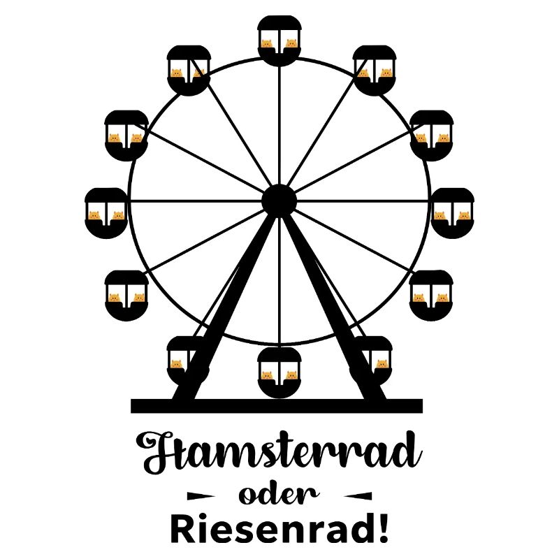 Roue de hamster ou grande roue
