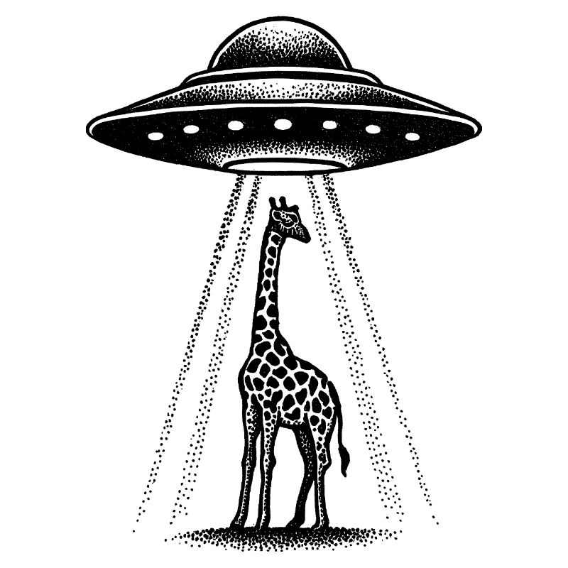 Girafe extraterrestre