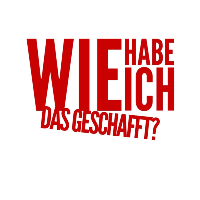 es ist geschafft