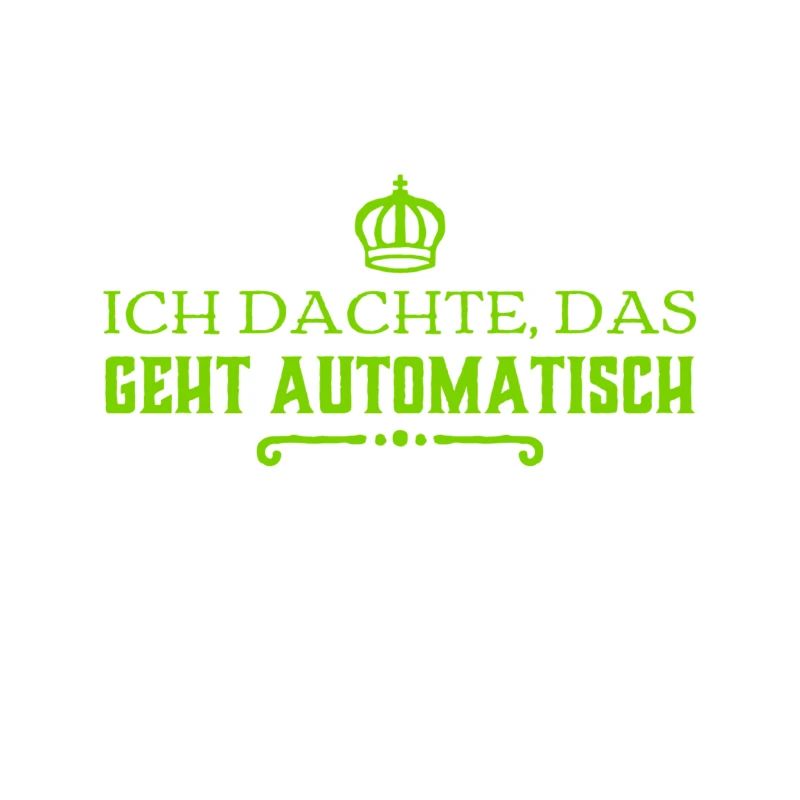 ich dachte das geht automatisch