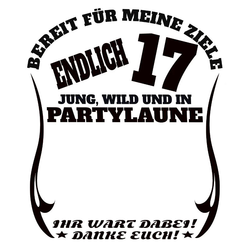 17. Geburtstag Mädchen & Junge Gästebuch