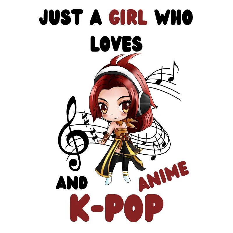 K- Pop Anime Pop coréen