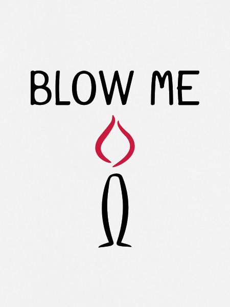 Blow me candle