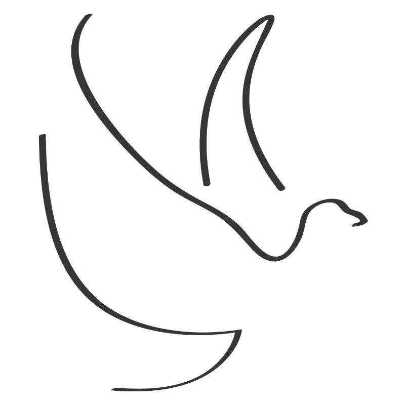 Contour de colombe
