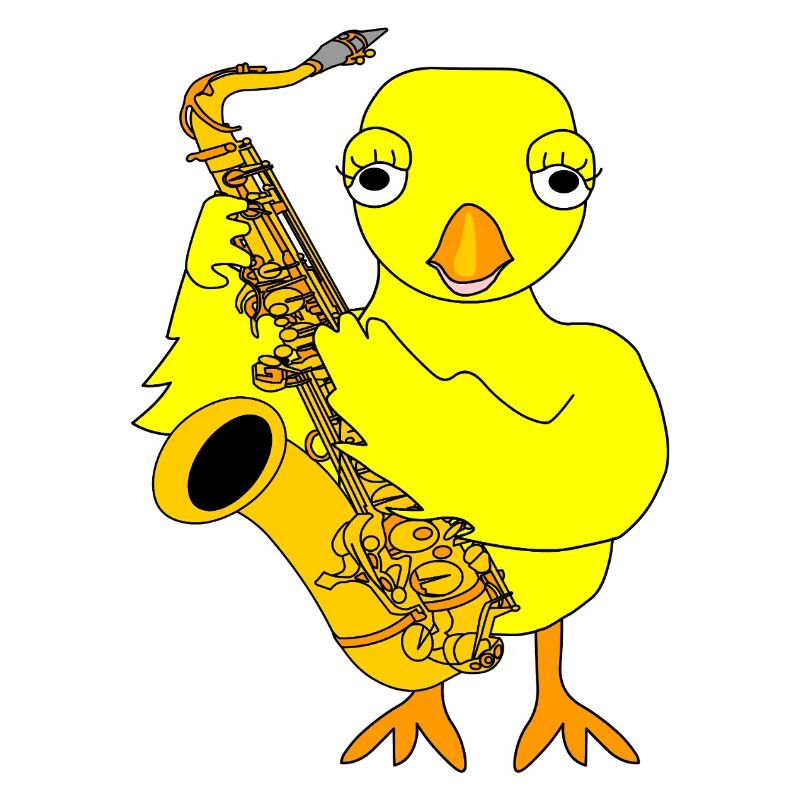 Saxophone Chick