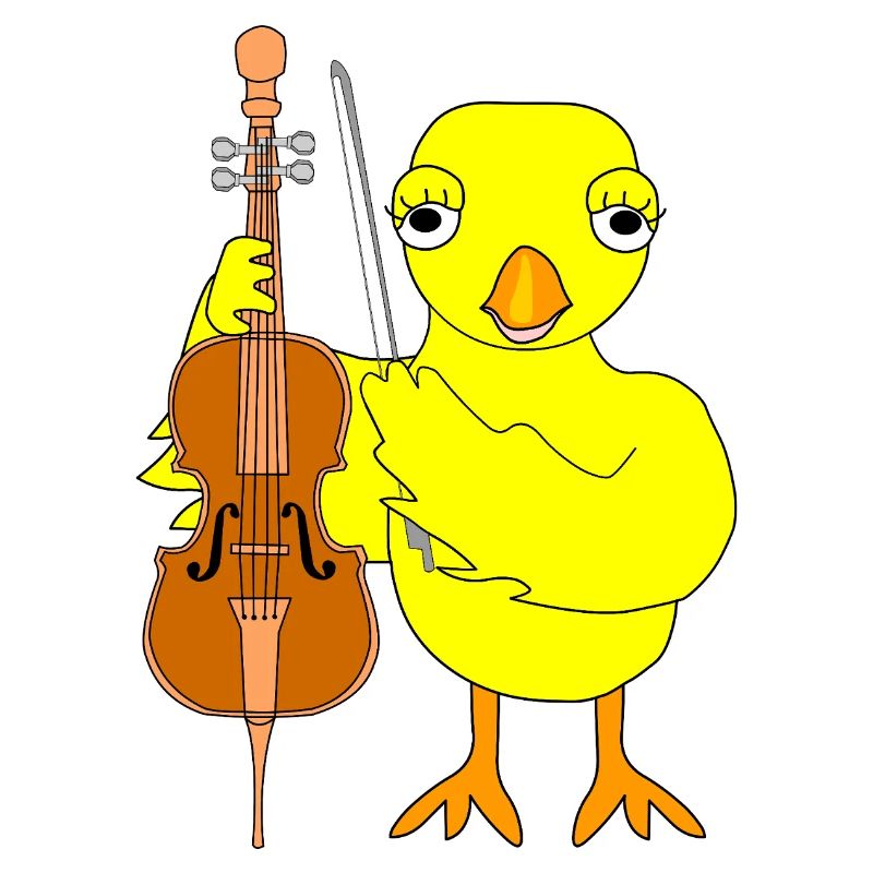 Violoncelle Poussin