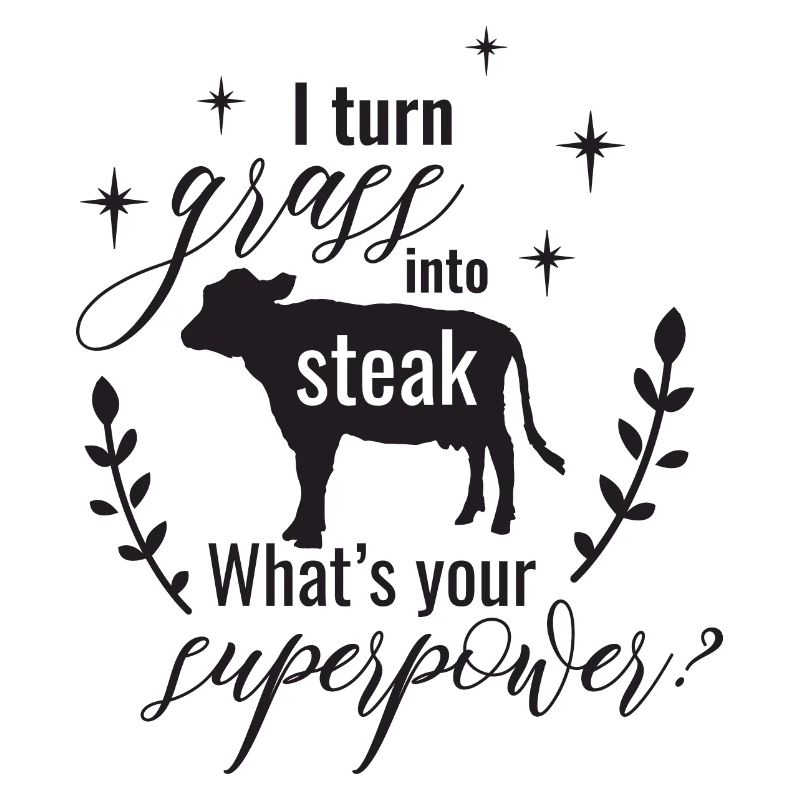 308 Kuh-Liebhaber-Design Fleisch Bauer Geschenk lustig cool