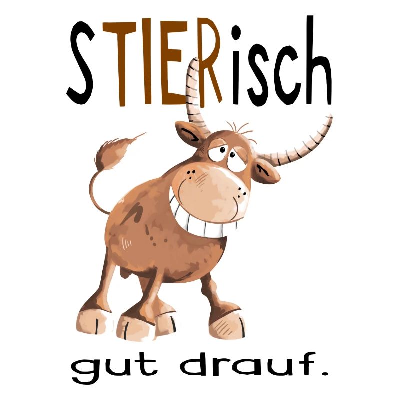 Tierisch gut drauf - Stier - Bulle - Comic - Fun