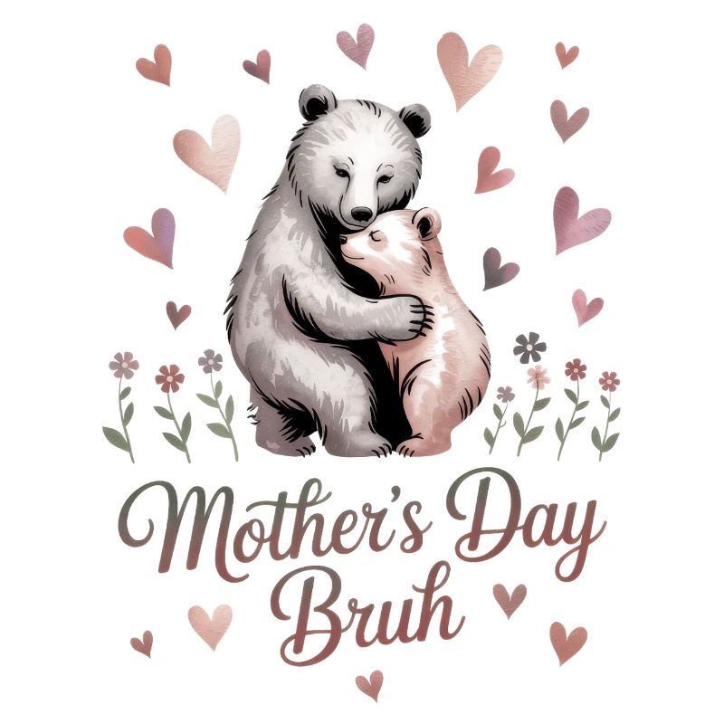 Muttertag Bruh Mutter Bär Mama