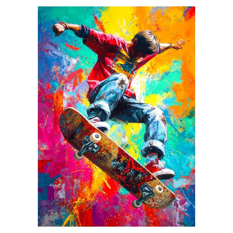 Chromatic Skateboard Splash