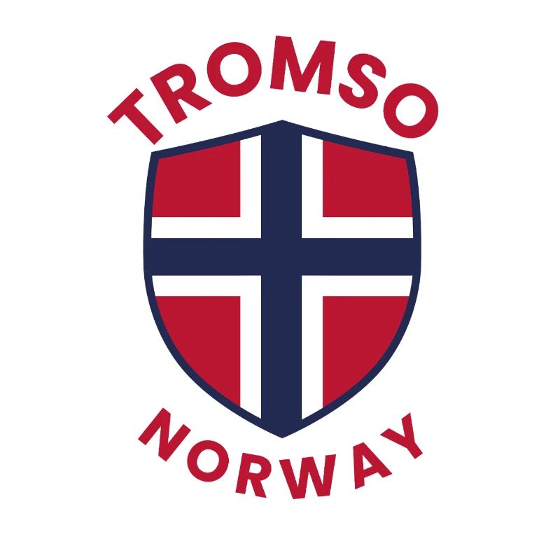 Tromsø Shield: Norway Flag