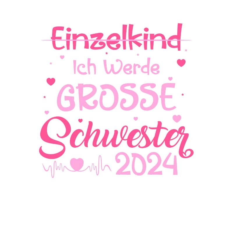 Ich werde eine große Schwester 2024
