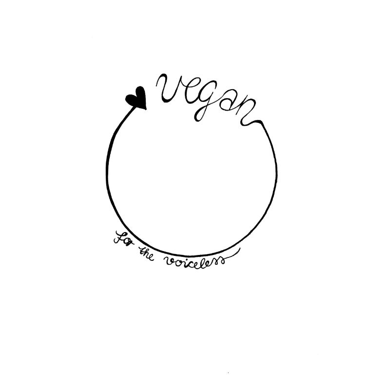 VEGAN for the voiceless Geschenk / Geschenkidee