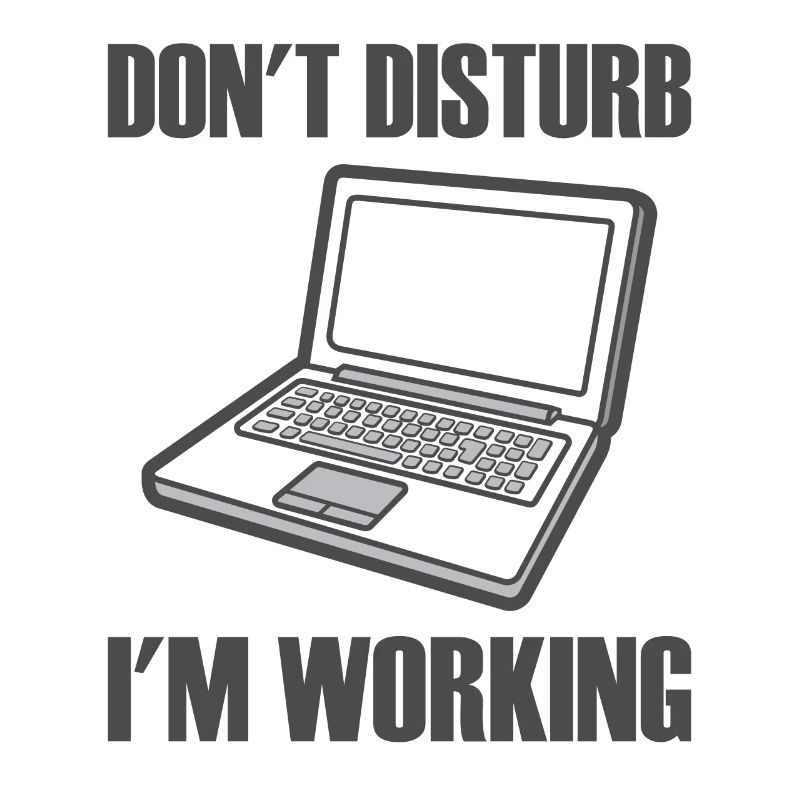 Ordinateur portable dont disturb en working