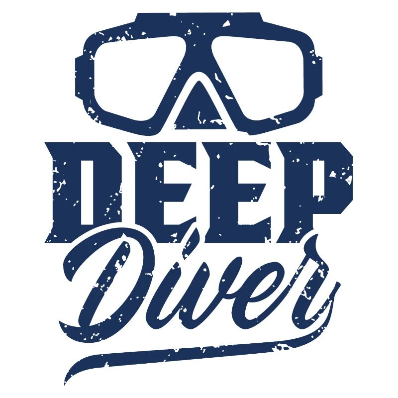 Deep diver Deep diving diver