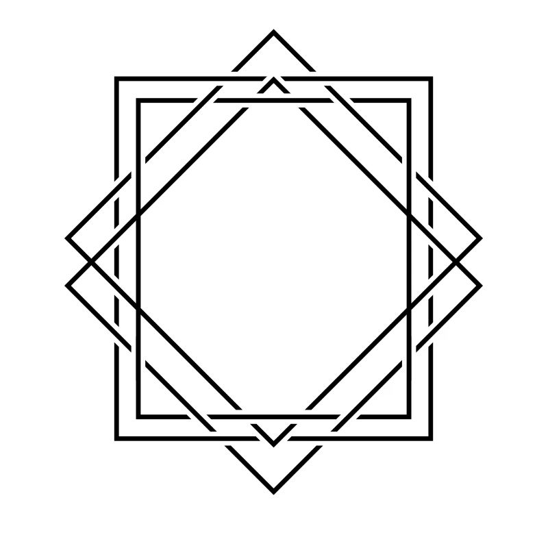 Rahmen Retro