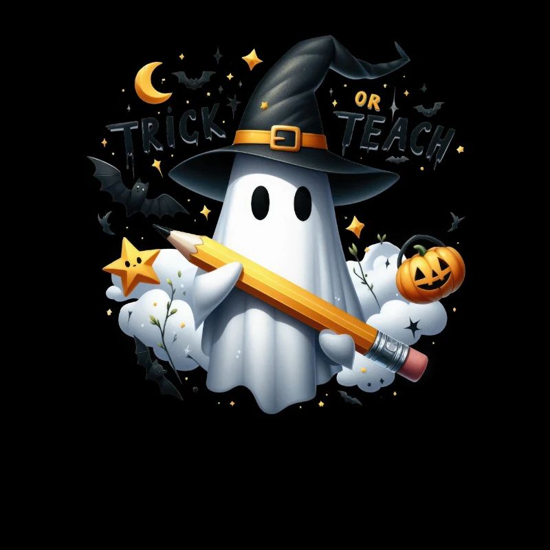 hHalloween Partnerlook Trick or Teach Design