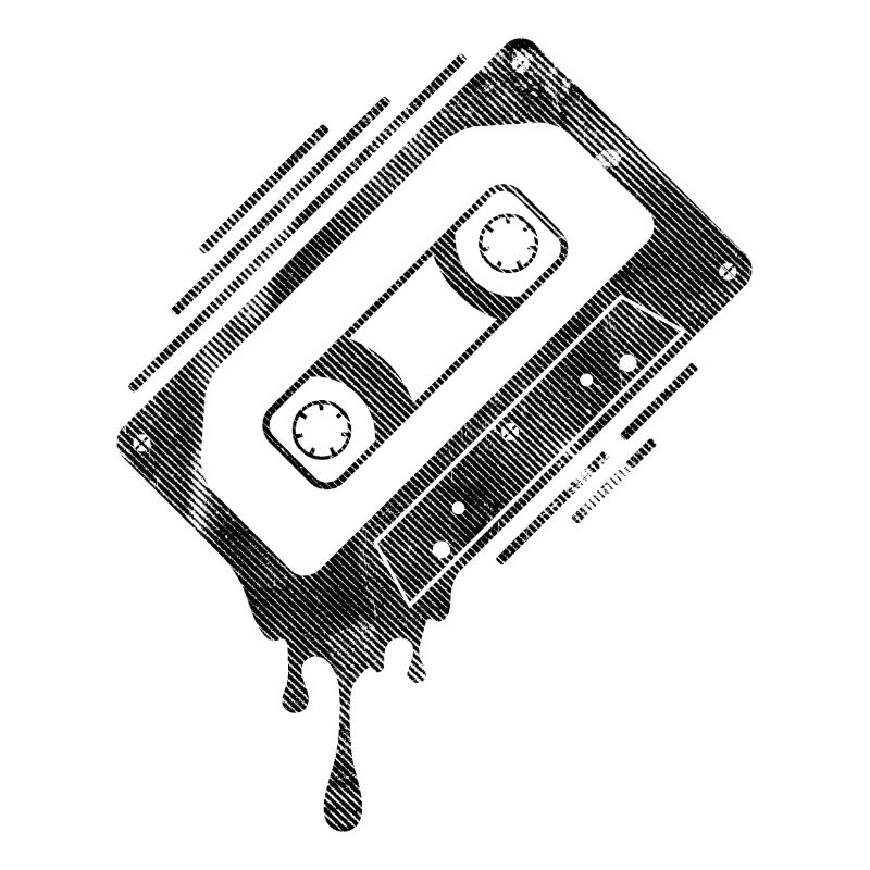 Dripping Cassette Tape