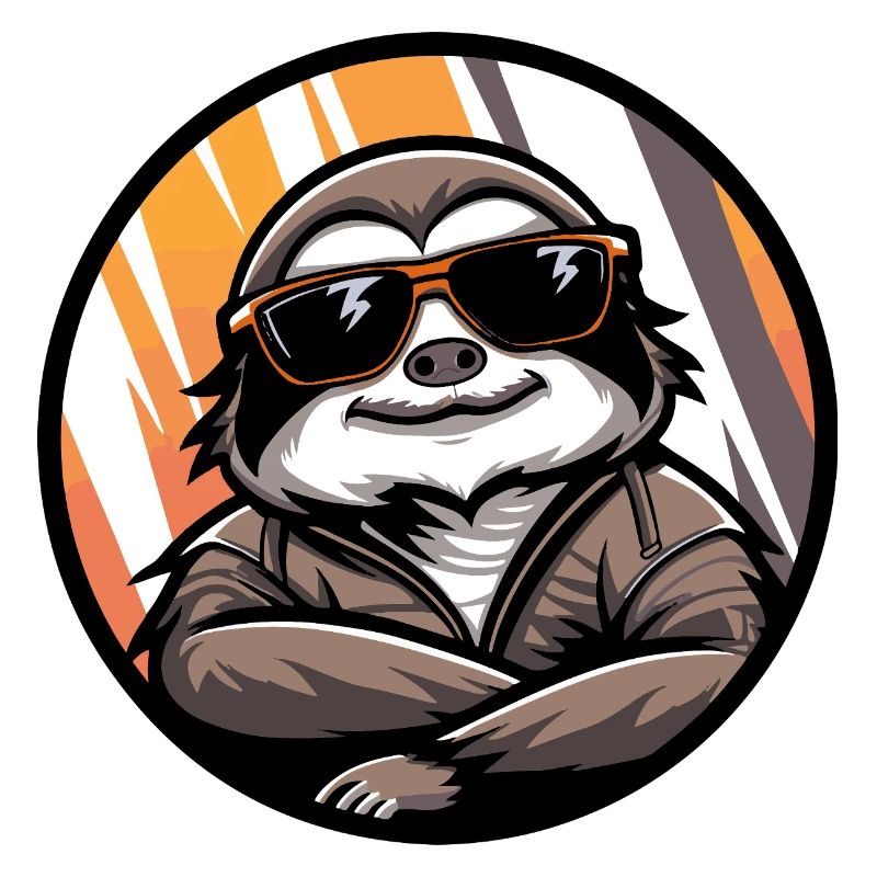 Sloth Cool Comic