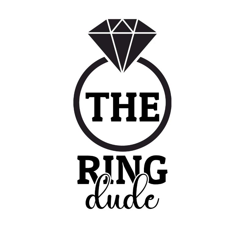 Ring Dude Ring Bearer Wedding Wedding Wedding Ring