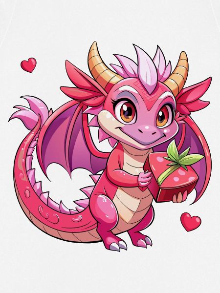 Farbenfroher Drache