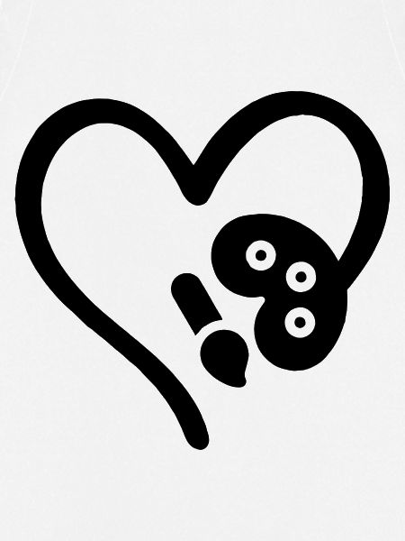 Painter Heart Art Lovers
