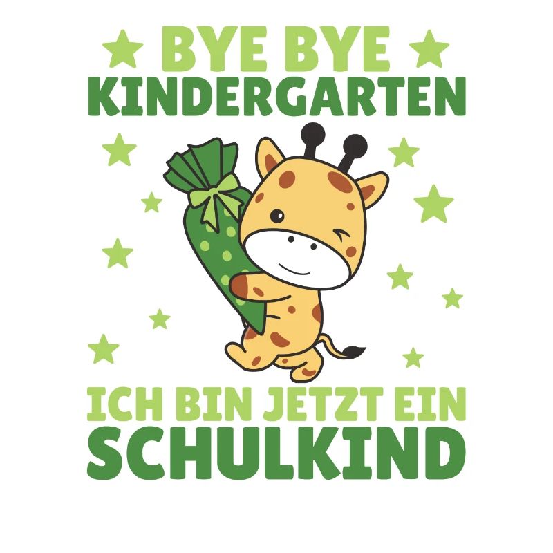 bye bye Kindergarten ich bin jetzt ein Schulkind