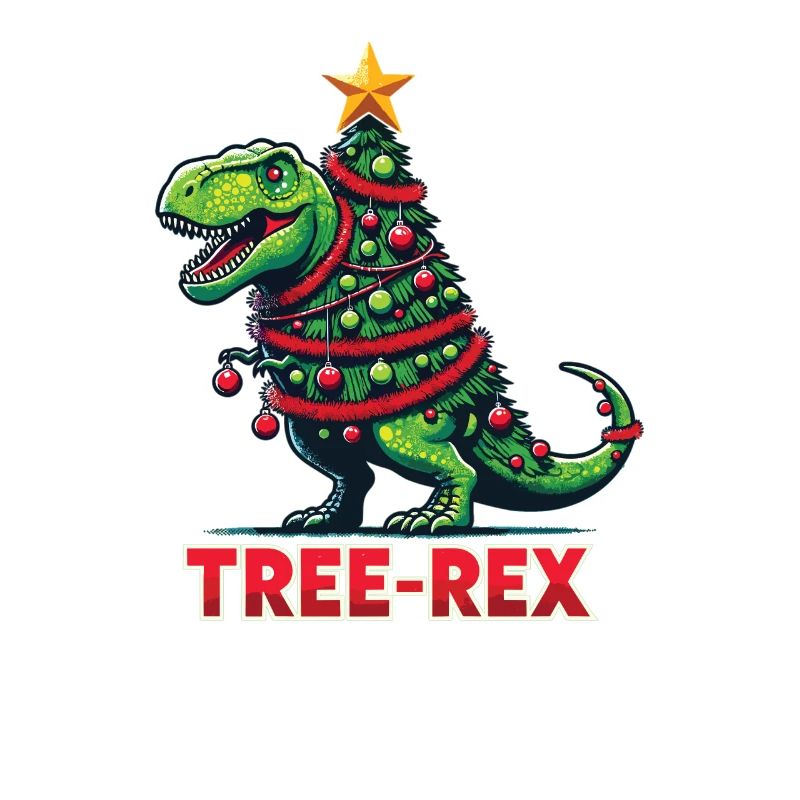 Tree-Rex Funny Dinosaur Pun T-Rex