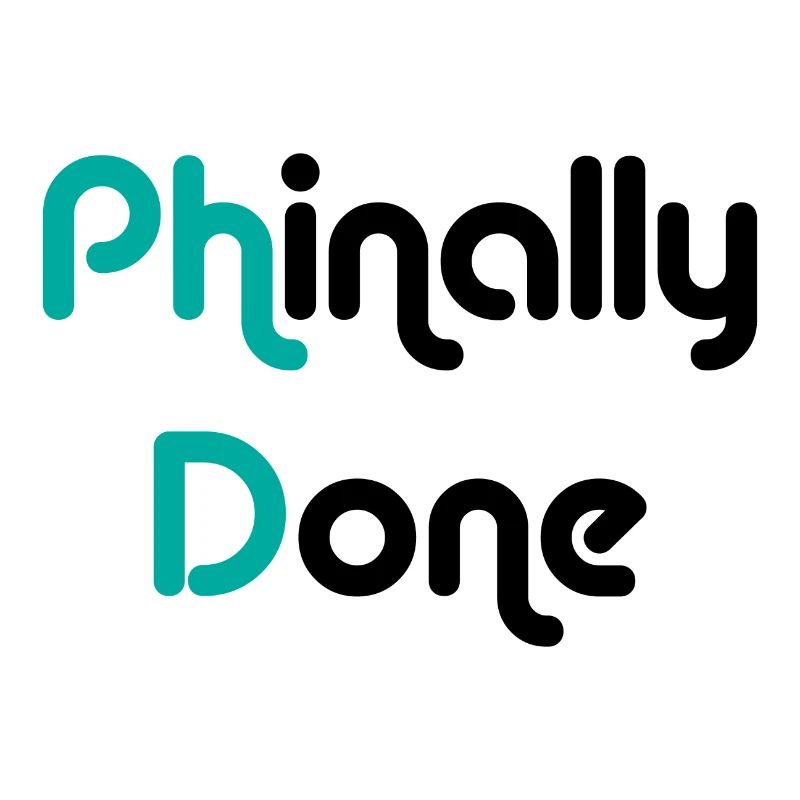 Phinally Done Finally Done Phd Abschluss Geschenk