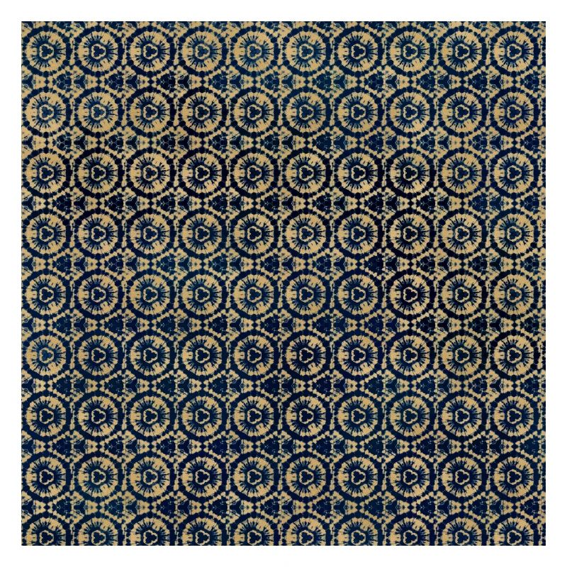 Gold Tie Dye Textile Pattern