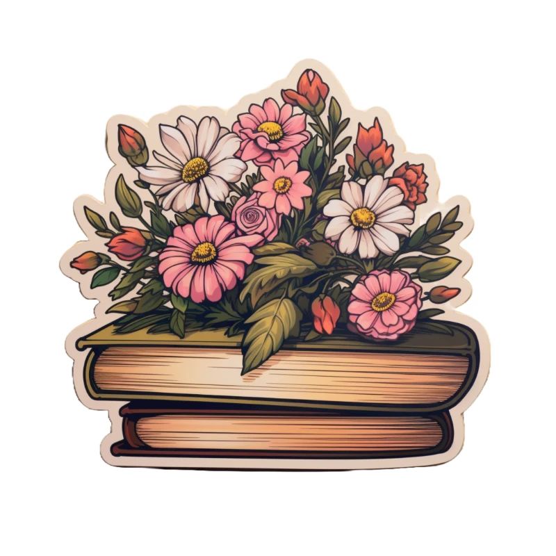 Bücher Sticker