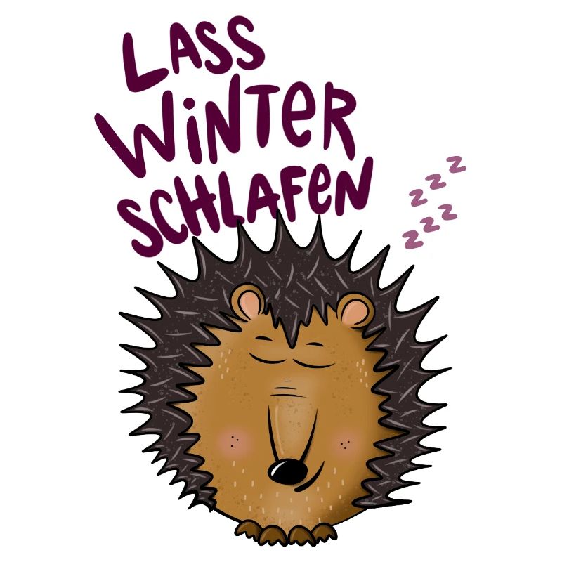 Igel im Winterschlaf